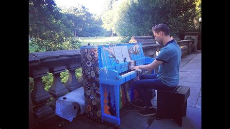 Playing The Piano In Central Park New York City Youtube