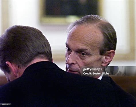 Dr Dirk Greineder Right Consults With His Attorney Martin Murphy