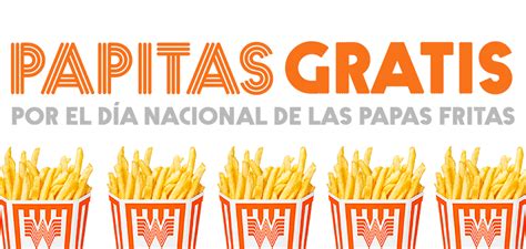 ¡whataburger Celebra El Día Nacional De Las Papas Fritas Con Papitas