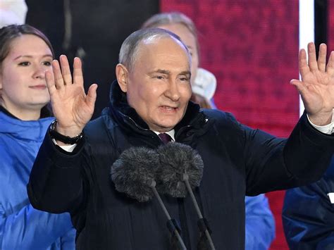 After His Re Election Vladimir Putin Appeared In Red Square To