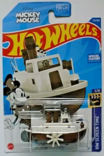 Hot Wheels Steamboat Mickey Mouse Disney Barco Mickey Cuotas sin interés