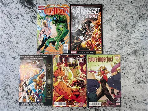 5 Marvel Comics Future Imperfect 3 4 Heroes Legends 1 Avengers Invaders