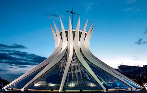 Skyline Arquitectura La Catedral De Brasilia Oscar Niemeyer