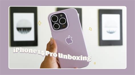 Iphone 14 Pro Deep Purple Unboxing 💜 Apple Silicon Case And More Youtube