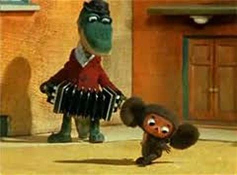 Cheburashka and Crocodile Gena | Silly pictures, Old cartoons, Cartoon ...