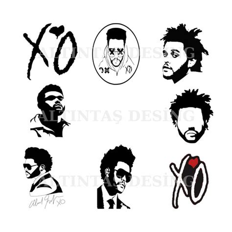 The Weeknd Svg Etsy