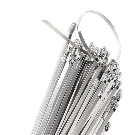 Naked Ball Locking Stainless Steel Cable Zip Ties With Sgs Certificate