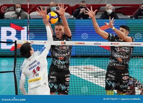 Sir Safety Conad Perugia Vs Allianz Milano Editorial Photo Image Of