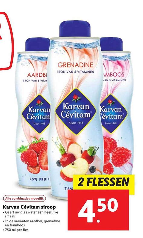 Karvan Cévitam Siroop Aanbieding bij Lidl 1Folders nl