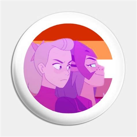 Catradora She Ra Lesbian Flag SPOP Shera Pin TeePublic