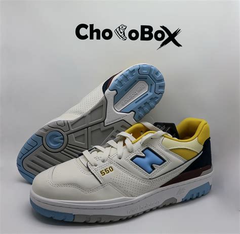 NEW BALANCE 550 MARQUETTE Choco Sneaker Box