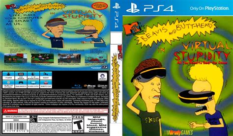 Beavis And Butthead Virtual Stupidity Ps Custom Boxart R