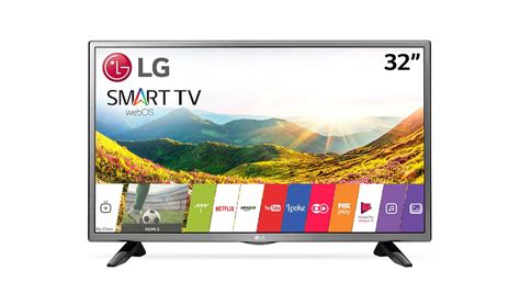 Smart TV LED 32" HD LG 32LJ600B com Wi-Fi, WebOS 3.5, Time Machine ...