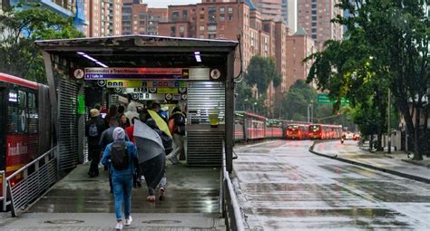 Cierre De Estaciones De Transmilenio En La Avenida Caracas Metro De Bogotá