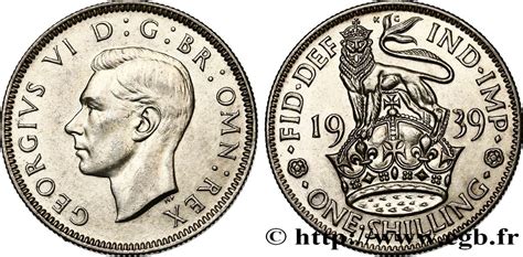 United Kingdom Shilling Georges Vi England Reverse Fwo