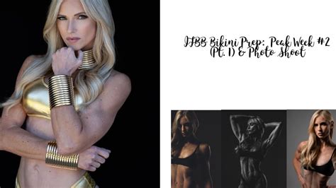 IFBB Bikini Pro Prep Peak Week Pt A Photo Shoot YouTube