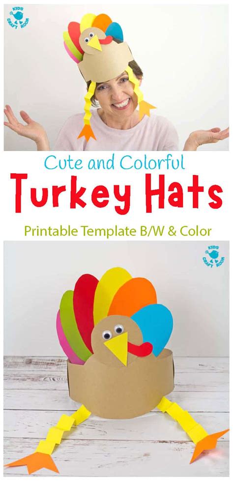 Printable Turkey Hat Craft - Kids Craft Room
