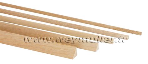 Bois Et Balsa Baguettes Balsa Triangulaires Weymuller Mod Lisme N