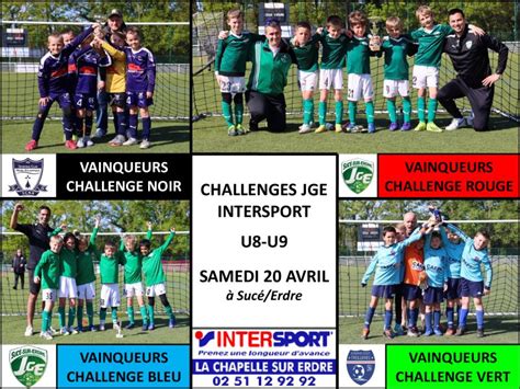 U8 Et U9 Jge Derval Et Treillières Remportent Les Challenges