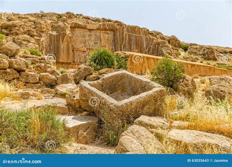 Persepolis Royal Tombs Stock Photography Cartoondealer