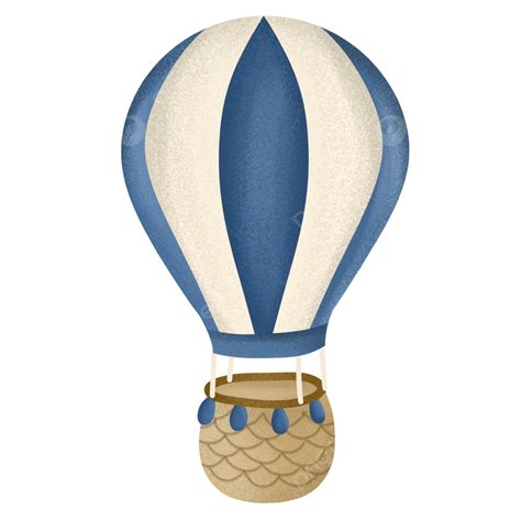 Ilustração De Balão De Ar Quente PNG Ar Quente Balão Clipart De