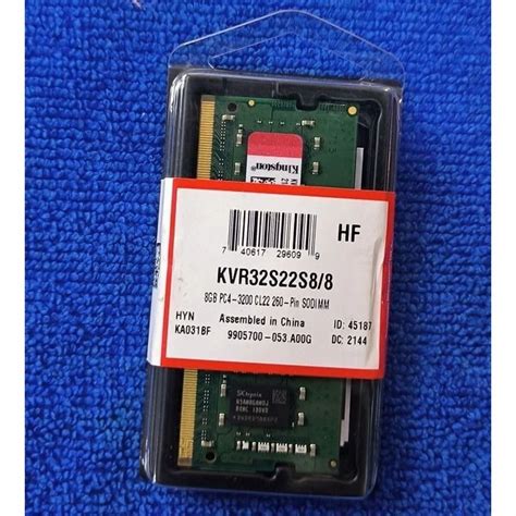 Dimm Kingston 8gb Ram 3200mhz At Rs 1899piece In Mumbai Id