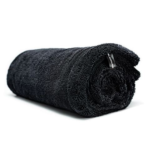 Blackline Twisted Loop Drying Towel Ultra Absorbant Car Drying Towel