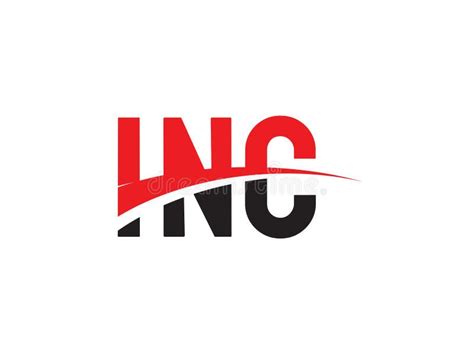 INC Letter Initial Logo Design Vector Illustration Stock Vector ...