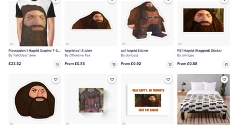 PS1 Hagrid Has His Own Merch: Here's Where To Buy It