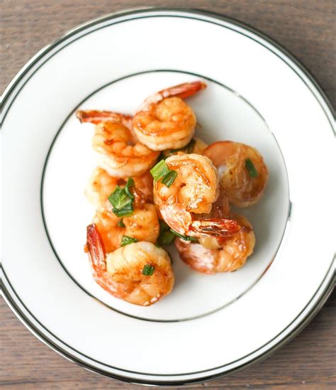 Pan Fried Garlic Prawns With Soy Sauce Aheadofthyme Ahead Of Thyme