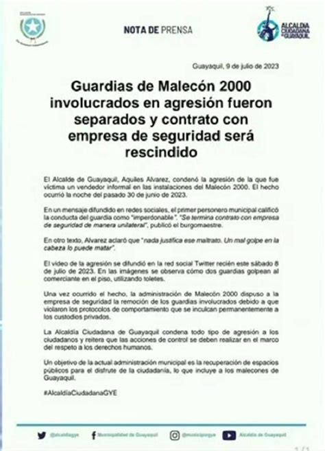 Abuso De La Fuerza Por Parte De Guardias De Seguridad Qued Registrado