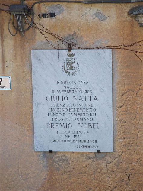 Giulio Natta Chi Era Il Chimico Italiano Re Della Plastica E