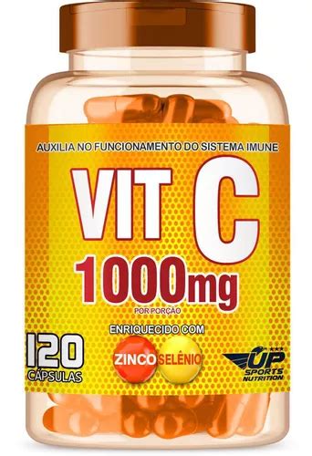 Vitamina C Mg C Psulas Up Sports Nutrition Frete Gr Tis