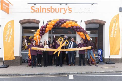 In Pictures Sainsburys Opens New Neighbourhood Hub Format Store