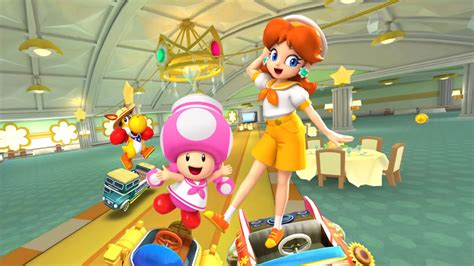 Princess Daisy And Peach Mario Kart