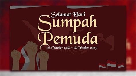 Poster Ucapan Selamat Hari Sumpah Pemuda 2023 Mengusung Tema Bersama