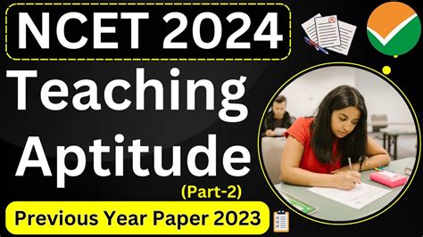 Ncet Teaching Aptitude Pyq Part Ncet Teaching Aptitude