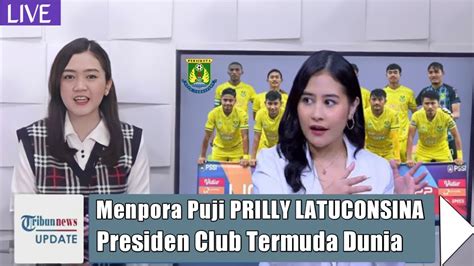 Prilly Latuconsina Banjir Pujian Prilly Dinobatkan Sebagai Presiden