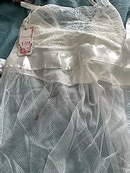 Ruzishun Sexy Lingerie For Women White Lace Nightwear Perspective Sleepwear Underwear M At
