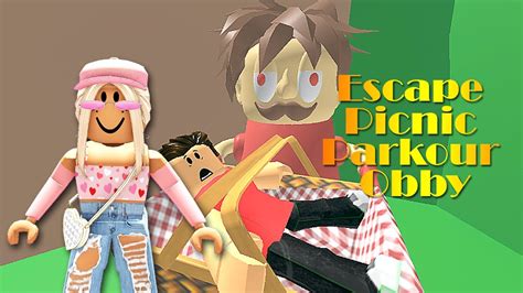 Roblox Escape Picnic Parkour Obby Youtube