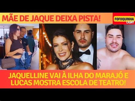 M E De Jaquelline Deixa Pista Sobre O Casal Jaque Parte Para