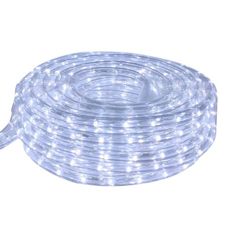 Cascadia Lighting 9 Ft Led Cool White Rope Light At