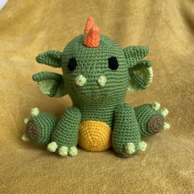 Amigurumi Creations Koji The Baby Dragon From Unicorns Dragons