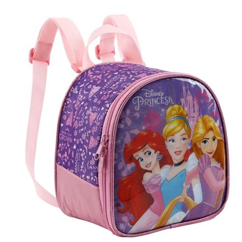 Lancheira Térmica Infantil Princesas Disney Xeryus Bringport Roupas