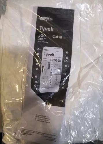 Overol Dupont Tyvek Xpert 500 Nuevo Original X15 Unidades En Venta En