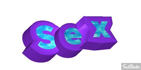 Sex Word Animated  Logo Designs