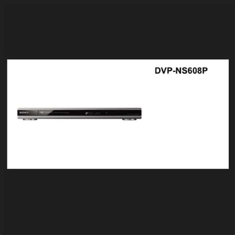 Sony Bravia DVP NS608P DVD Player TV Home Appliances Kitchen