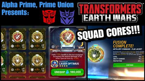 Squad Cores Are Here A Detailed Analysis On All New Cores