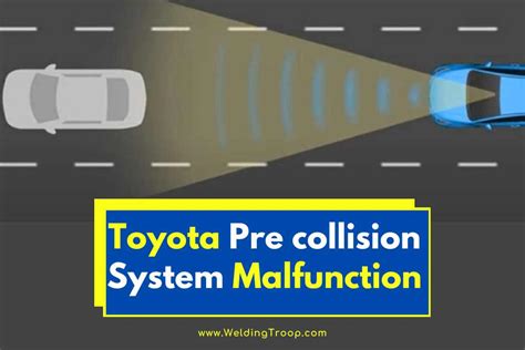 Toyota Pre Collision System Malfunction Here Is How To Fix