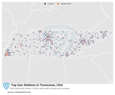 10 Largest gas stations in Tennessee in 2024 Based on Locations ...